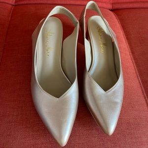 Rose gold heels